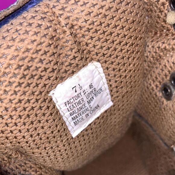 Vintage Candie's Leather Lug Sole Hiking Boot US 7.5 - Picture 8 of 9